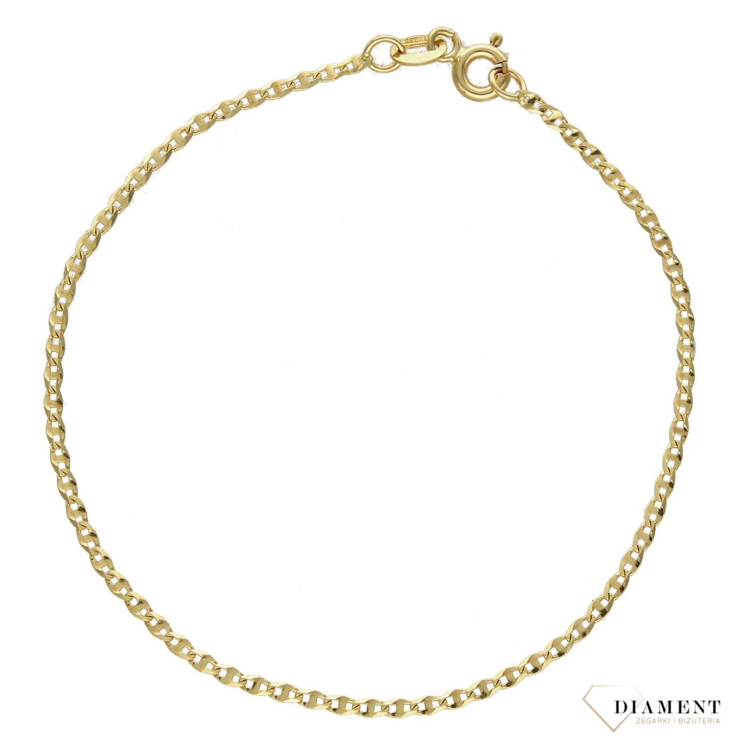 Złota bransoletka 375 gucci DIA-BRA-FPBCGDE 040-375 1,6mm (1).jpg